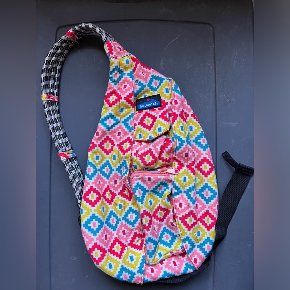 Kavu Rope Bag- multicolor, over the shoulder bag